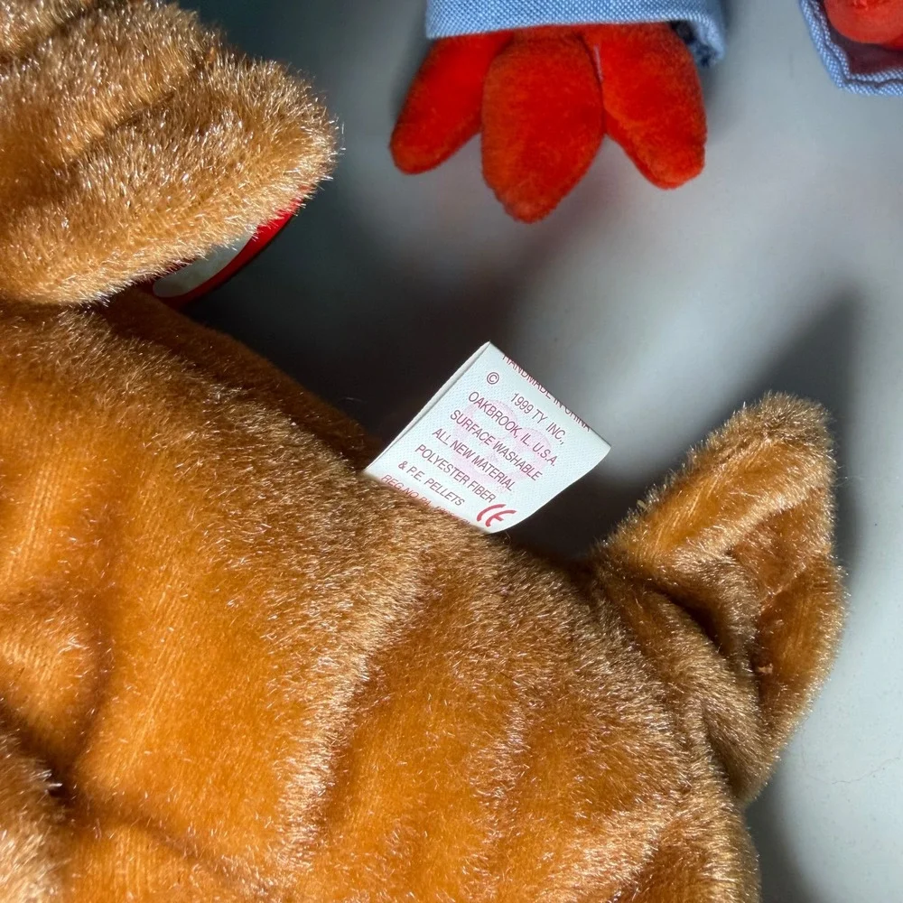 Ty Beanie Babies Lot of 10 Paul Walrus Hodge-Podge Issy Mystic Chocolate Moose - Picture 2 of 9